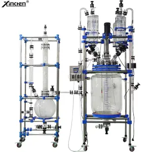 10L- 100L Stainless Steel Bioreactor Machine for Bacterial Mycelium Cell Microbial Culture Fermentation Bioreactor