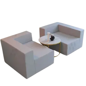 Modern 2-Seater Office Combination Sofa Compression Bed for Living Room Vacuum-Packed Sofas