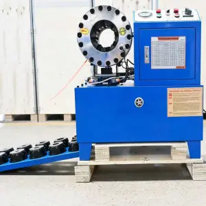 2 Inch Press Pressure Flexible Hose Crimping Machine 51mm QYW51S Hydraulic Hose Crimper