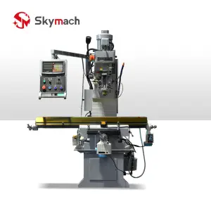 X7130 Vertical Turret Milling Machine Universal Bed Mill 220V Motor High Precision Metal Milling Equipment