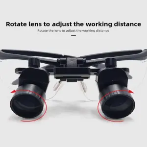 Dental Magnifier Magnification Binocular Surgical and Dental Loupes 2.5X 3.5X Dental Surgical Loupes With LED