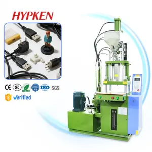 Metal Mini Plastic Pet Vertical Injection Molding Machine for Ac Plugs Making