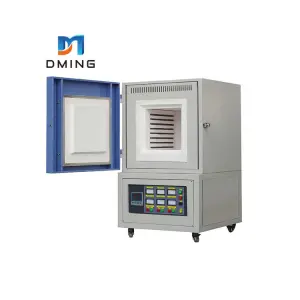 laboratory high temperature programmable small rectangular muffle furnace for laboratory