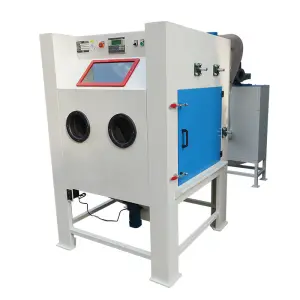 PLC Control Automatic Sand Blasting Machine Sandblasting Cabinet for Paint Removing
