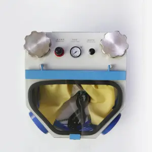 Dental Lab Fine Sand Blaster Twin Pen and Tank Sandblaster