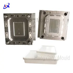 Regent HX399 PP Plastic Food Container and Lid Runner Injection Mould for Automatic IML System Robot Pick-up