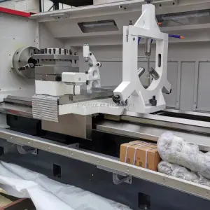 CK6180 CNC Automatic Metal Lathe Machine Horizontal for Alloy Wheel Making Heavy Duty Competitive Lathes Fanuc