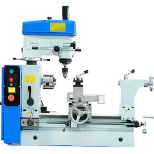 Lathe Mini HQ400/3A Multi Purpose Combo Lathe Machine Benchtop With Machine Stand