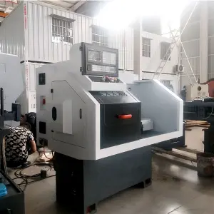 Small CNC Lathe Mini CNC Lathe Machine CK0640 BaoJi Bochi Horizontal Universal CNC Lathe Torno