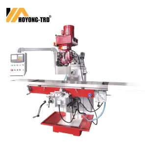 X6330W 3-Axis 5H SO40 Vertical Turret Milling Machine with Horizontal Mill Head Automatic Feeding and Cutting