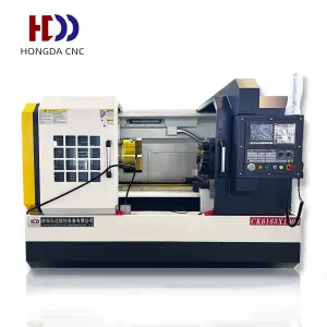 Heavy Duty Automatic CNC Metal Processing Horizontal Lathe Machine Ck6160 CK6163 Hard rail CNC lathe