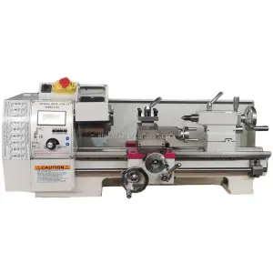 Brushless Silent 1100W Bench Manual Metal Lathe WM210V Metal Lathe Machine 8" X 16"/24"/32"