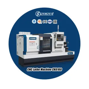 Fanuc CNC Lathe 360mm Bed Width Machine CK6160 Cnc Lathe Processing Metal Supplier Heavy Duty CNC Lathe Machine