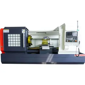 High-Precision CK6180 Horizontal CNC Lathe GSK Control System Heavy Duty Flat Brake Lathe for Metal Turning Mechanical Work