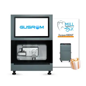 5 Axis Dental Dry Milling Machine with Cad Cam & Zirconia Block Accessory Electric Metal Oral Therapy Equipment