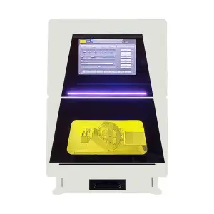 CAD Cam Dental Lab Equipment 5-axis Wet Cutting Cnc Dental Milling Machine for Glass Ceramic Titanium Pillar