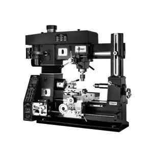 CT3023 Combo Lathe Milling Machine Mill Drill Lathe Multi-purpose Combined Mini Metal Lathe Machine