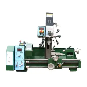 Manual Mini Lathe Milling Drilling Machine Combo Lathe Milling Machine Metal Combination Lathe Milling Machine