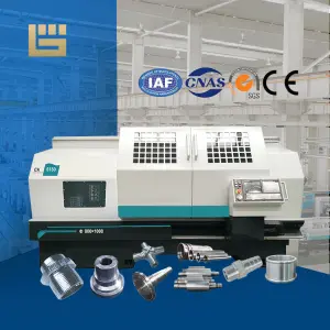 Horizontal Ck6163 Ck6140 Ck6150 CNC Lathe Machine for Metal Automatic CNC Lathe Fanuc Torno CNC Para Metal