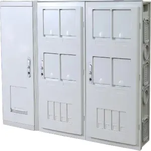 Distribution Box 8 Ways Single Phase Electric Meter Box Plastic Electric Enclosure