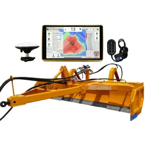 Tractors Telescopic 3.3M Extendable GPS System Land Leveler RTK Grader Machine Tractor Farm Implement Leveling Grader