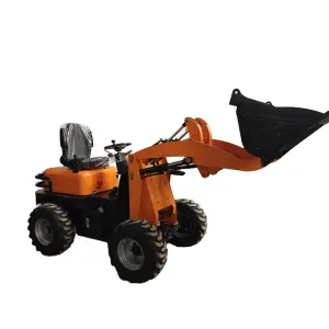 Earth-moving Machinery Tractor Towable Backhoe Loader Excavator for Mini Loaders 600kg Multione Compact Loader