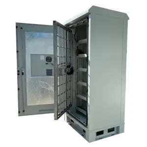 Outdoor Telecom Communication Battery Box/Shelter/Enclosure/Cabinet with Air Conditioner