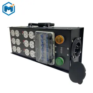 SS2-50 50A Input with 6 Channels L5-20 Outputs Portable Power Distribution Box