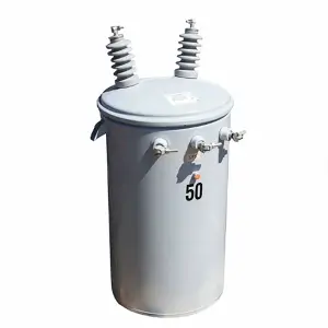 Pole Mounted Single Phase Transformer 167kva 13.8kv 240/480V Oil Immersed Distribution Transformer