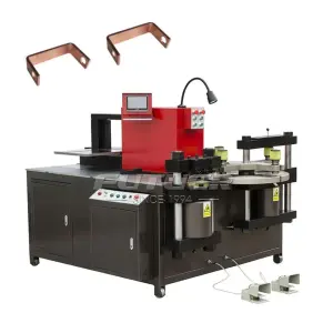 Hydraulic Copper Bus Bar Processing Machine 503esk Three-in-one Cnc Busbar Cutting Punching Bending Machine Busbar Machine
