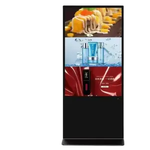 CH LCD Android Shopping Mall Electronic Digital Signage Advertising Vertical Stand Touch Smart Interactive Screen Totem Display