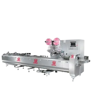 Ice Cream Cube Full Automatic Tidying Feeding High Speed Packaging Machine