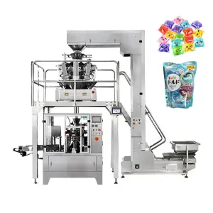 Automatic Detergent Pods Washing Pods Laundry Pods Filling and Sealing Doypack Packing Machine