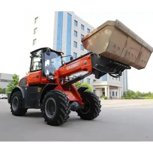 2.5TON ER2500 Machinery 4x4 Heavy Duty Hydraulic diesel Compact Small Front Telescopic Mini Wheel Loader