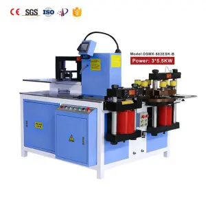 Copper Square Hole Hydraulic Cnc Busbar Bending Cutting Punching Machine 3 in 1 Processing Machine Bus bar Machine