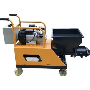 Wall Mortar Gun Cement Mortar Spraying Machine Automatic Plastering Machine for Residential Interior Walls
