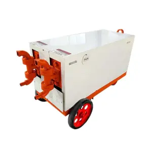 15kw Hydraulic Cement Grouting Machine High Pressure Tunnel Mine Concrete Conveying Pump with Engine Motor Core Components