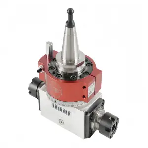 4 Angle Head CAT40 50 Side Milling Head HSK63 Transverse Milling Head Universal ISO30 HSK63F HQD