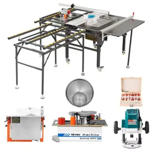 Industrial Furniture Wood Saws Woodworking Machinery Pvc Mdf Cutting off Sliding Table Panel Saw Machines
