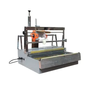 Manual Small Perfume Cosmetic Paper Box PE BOPP Film Solfan Cellophane Wrap Shrinking Packing Sealing Machine