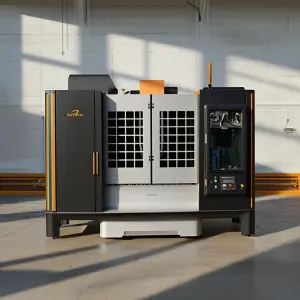 High Precision GSK CNC System Vertical Machining Center for Metal Parts