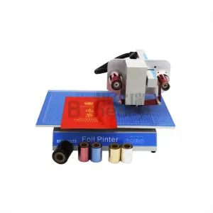Manual Foil Stamping Machine 8025 Digital Transfer Printing Machine for Acrylic Notebook Leather Giftbox Etc