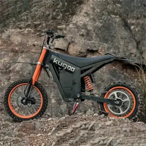 Arrivals KUGOO Wish 01 EU Tuttio Dropshipping Electric Dirt Bike 55km/h Max Speed 1500w Power Electronic Two-Wheel Scooter