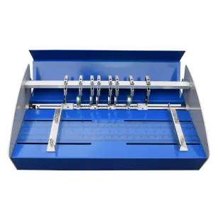 110V Electric Desktop Paper Card Creasing Perforating & Folding Machine