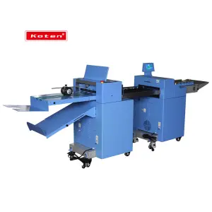 Small Commercial Paper Folding and Creasing Machine for Flyers and Posters