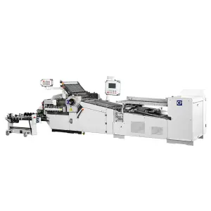 CP78/4KLL-R Automatic Paper Folding Machine Folded Signature Book Binding Stacker Included Machine