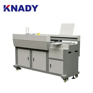 767HC A3 Heavy Duty Coated Art Photo Paper Book 3 Glue Rollers Glue Binding Machine