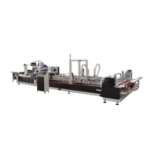 Fully Automatic Cartoon Box Paper Folding and Gluing Machine