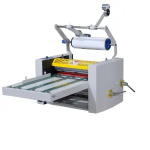 SMFM5002 Desktop Laminating Machine for Paper Photo Post Laminating Auto Cutting