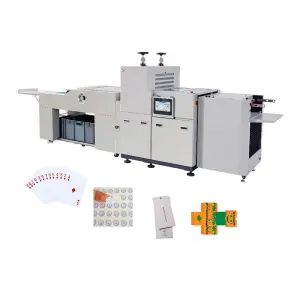 Automatic Blank Hang Tags Sticker Sheet Die Cutter Kiss Cut Creasing Paper Cardboard Plotter Rotary Label Die Cutting Machine